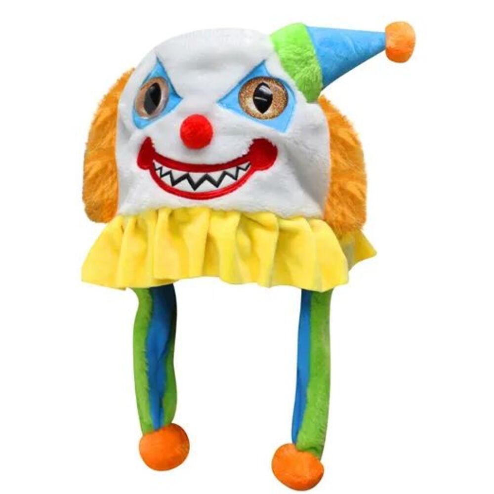 Teen - Adult Halloween Critter Cap Evil Clown